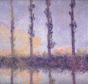 fFour Trees, Claude Monet